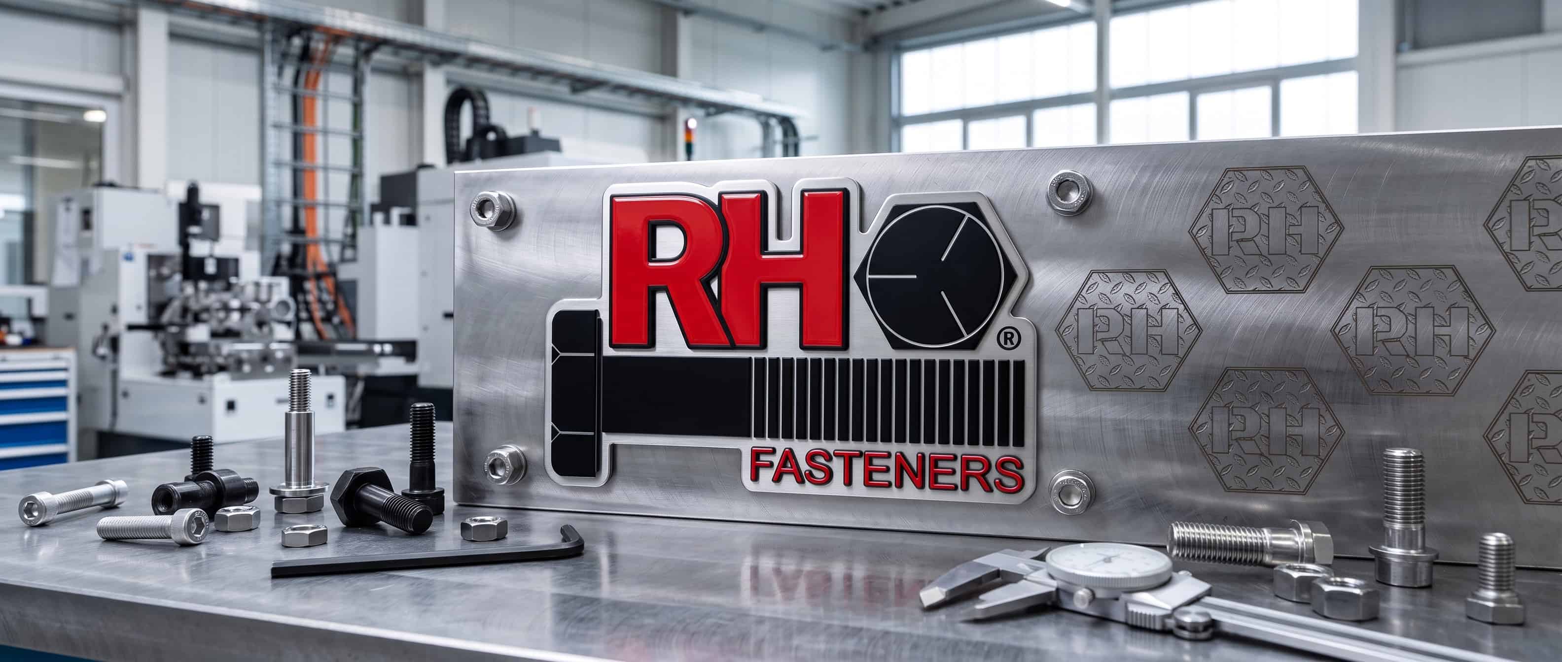 RH Fasteners home page banner