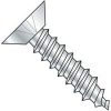 Undercut Flat Head Phillip Tapping Screws Type A Zinc CR+3 (82°)