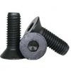 Flat Socket Cap Screw Plain Alloy Steel Coarse Thread