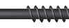 6 X 1-1/4'' Face Frame Screw Plain Finish #2 Square Drive with #7 Head 2/3 Threads Type 17 Tip 8000 Box Count