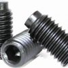Dog Point Half Set Screw Alloy Black Steel Fine Thread