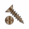 #6 X 3/4 PHILLIPS FLAT HEAD TYPE 17 ANTIQUE BRASS
 WOOD SCREW 
10,000 PER BOX $50.00