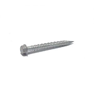 Slotted Hex Head Concrete and Masonry Screw 410 Stainless Steel