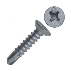 # 12 -14 Flat Head Undercut Bi-Flex™ 300 Series Stainless Steel Bi-Metal Self-Drilling Screws ELCO